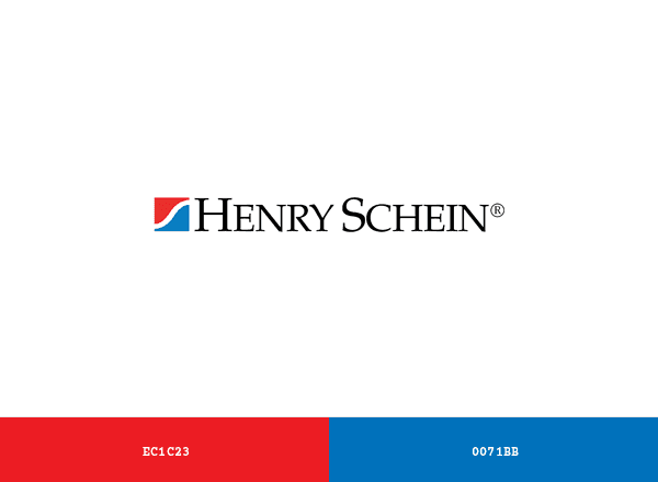 Henry Schein brand color palette