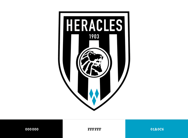 Heracles Almelo brand color palette