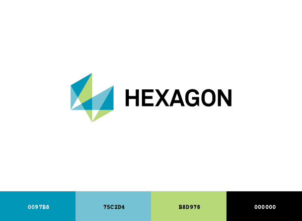 Hexagon AB brand color palette