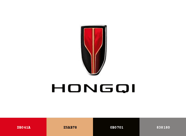 Hongqi brand color palette