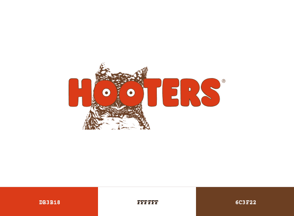 Hooters brand color palette