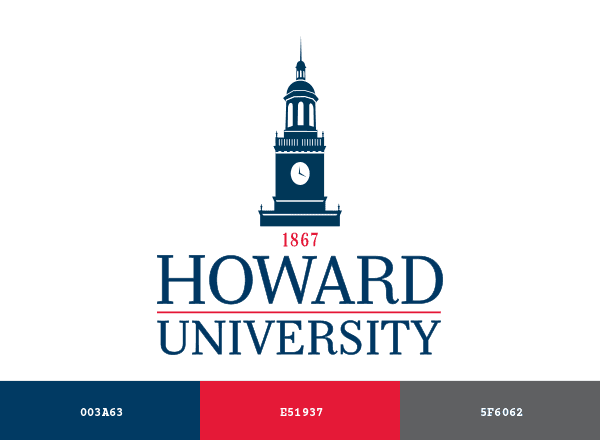 Howard University brand color palette