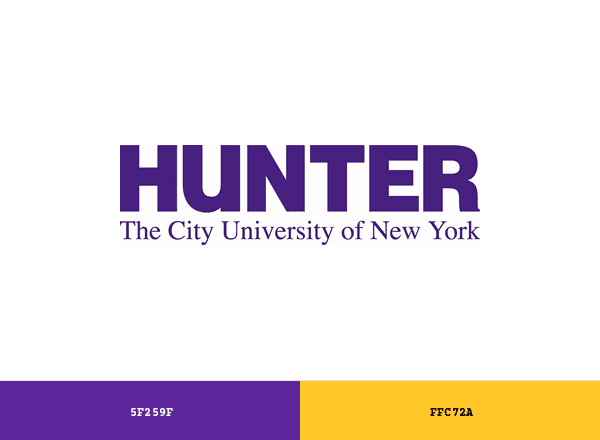 Hunter College brand color palette