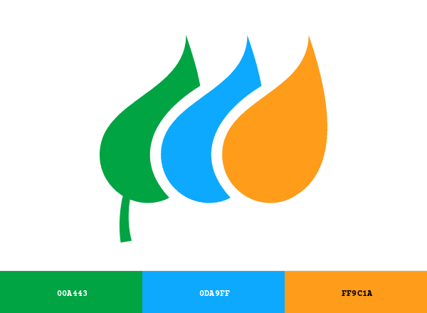 Iberdrola brand color palette
