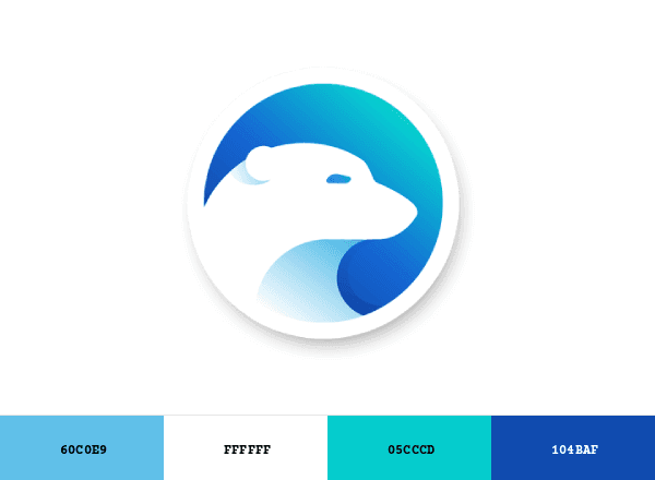Icedrive brand color palette