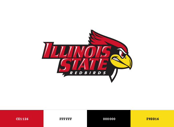 Illinois State Redbirds brand color palette