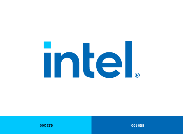 Intel brand color palette