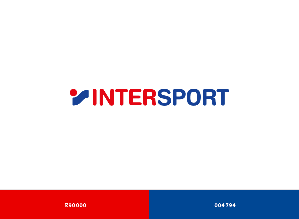 Intersport brand color palette