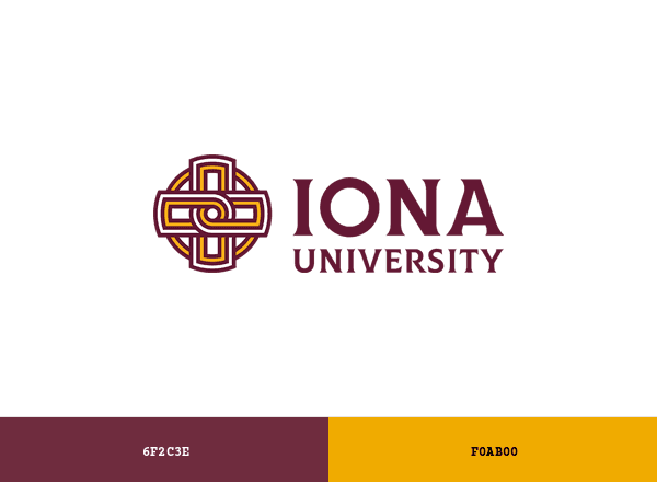 Iona University brand color palette