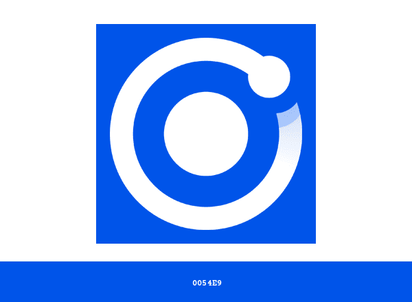 Ionic brand color palette