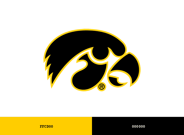 Iowa Hawkeyes brand color palette