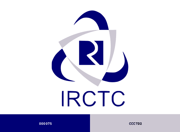 IRCTC brand color palette
