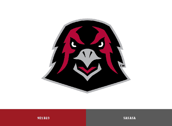 IUP Crimson Hawks brand color palette