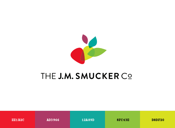 J.M. Smucker brand color palette
