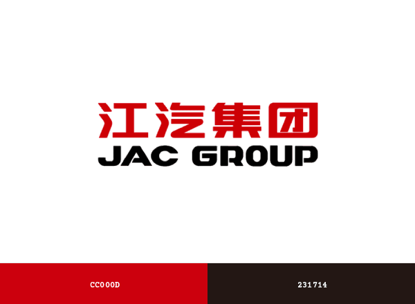 JAC Group brand color palette