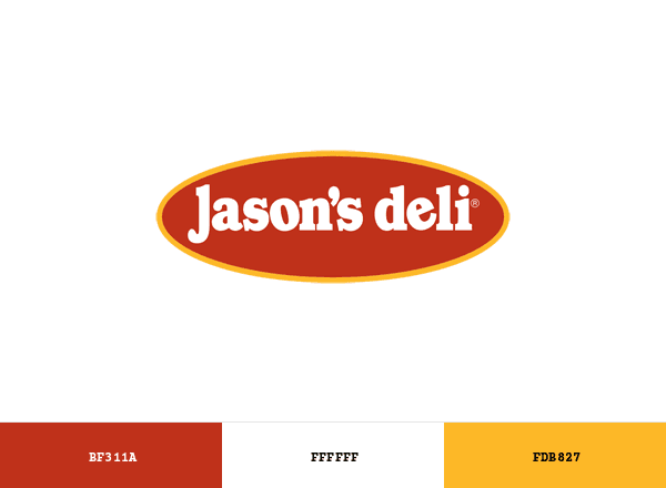 Jason’s Deli brand color palette