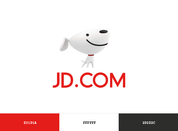 JD.com (JingDong) brand color palette