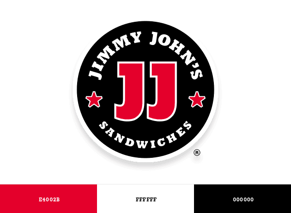 Jimmy John’s brand color palette
