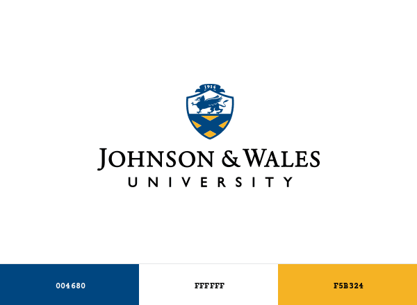 Johnson & Wales University brand color palette