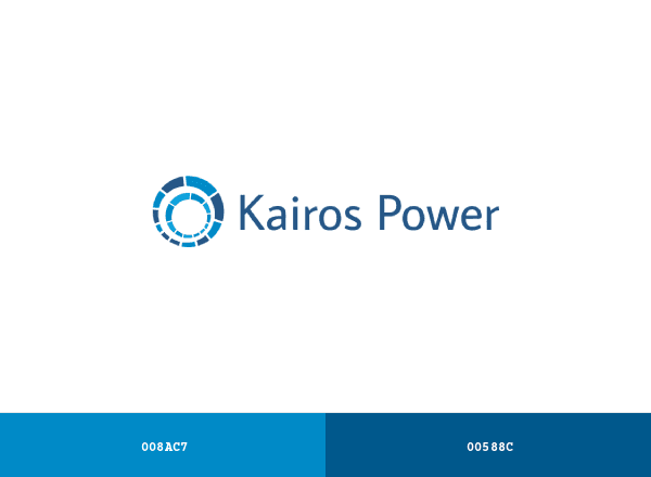 Kairos Power brand color palette