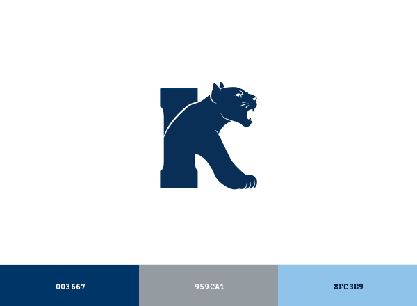 Kean Cougars brand color palette