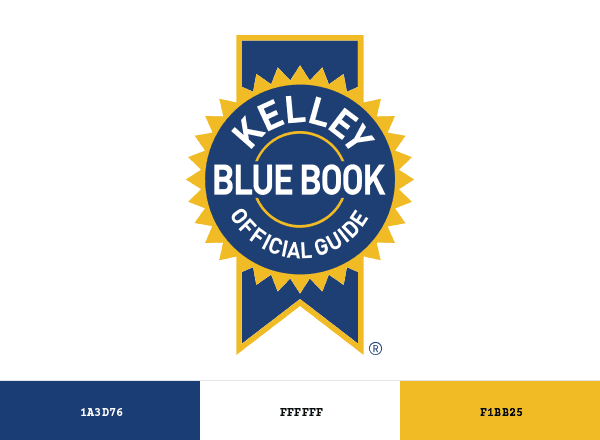 Kelley Blue Book brand color palette