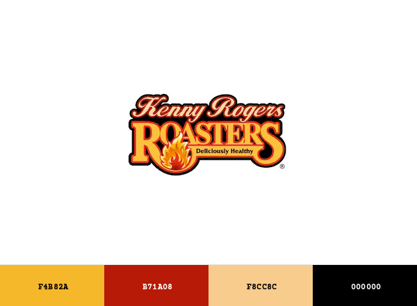 Kenny Rogers Roasters brand color palette