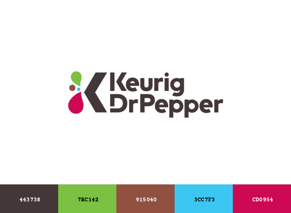 Keurig Dr Pepper brand color palette