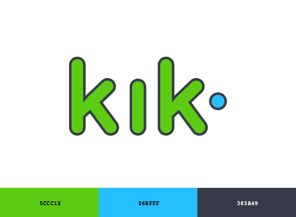 Kik brand color palette