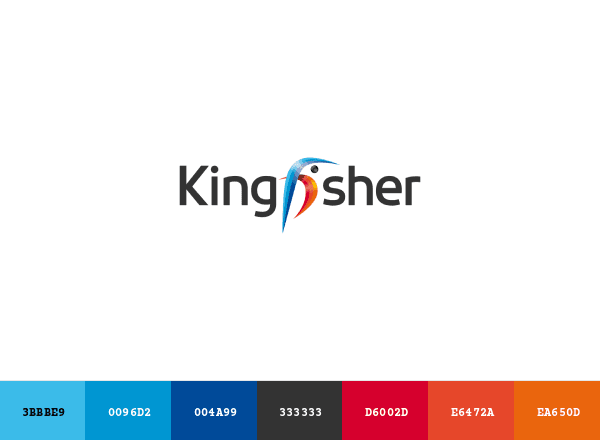 Kingfisher brand color palette