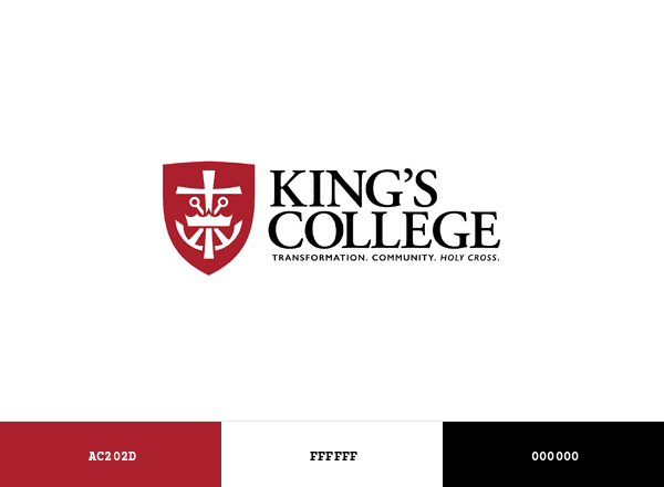 King’s College (Pennsylvania) brand color palette