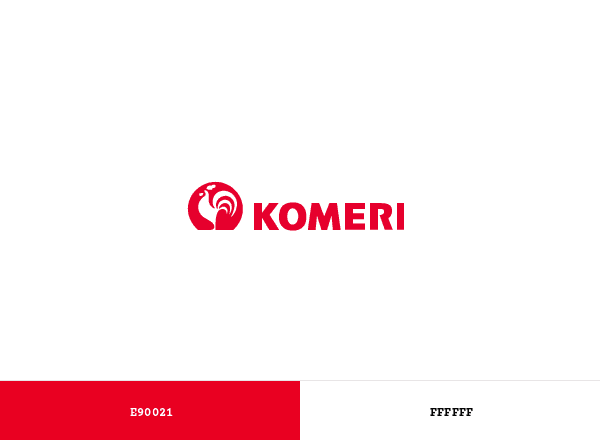 Komeri Co Ltd brand color palette