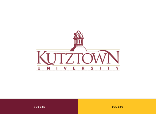 Kutztown University of Pennsylvania brand color palette