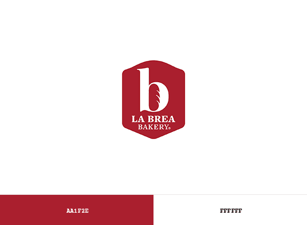 La Brea Bakery brand color palette