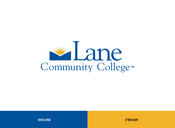 Lane Community College brand color palette