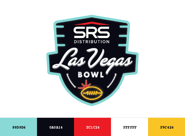 Las Vegas Bowl brand color palette