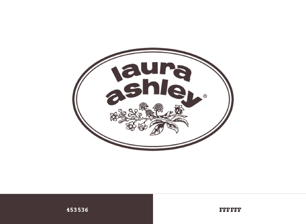 Laura Ashley brand color palette