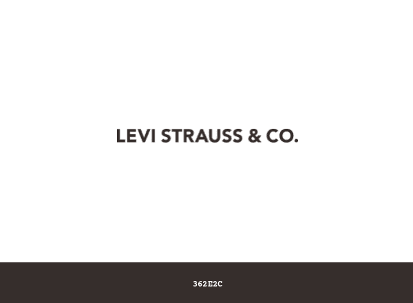 Levi Strauss & Co. brand color palette