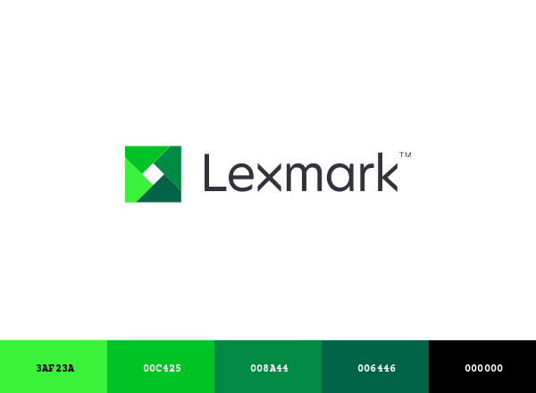 Lexmark brand color palette