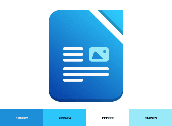 LibreOffice Writer brand color palette