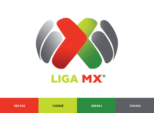 Liga MX brand color palette