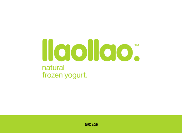 Llaollao brand color palette