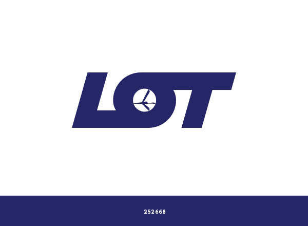 LOT Polish Airlines brand color palette