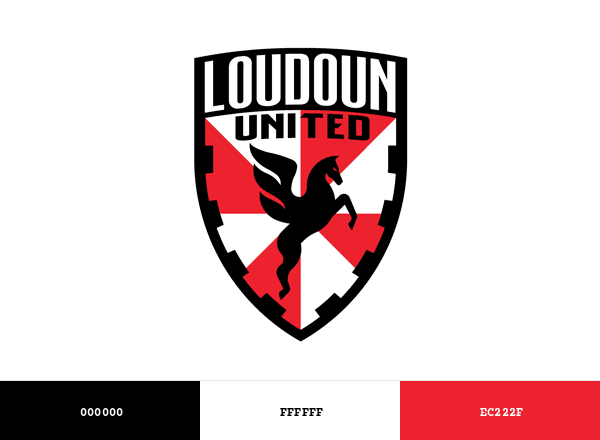 Loudoun United FC brand color palette