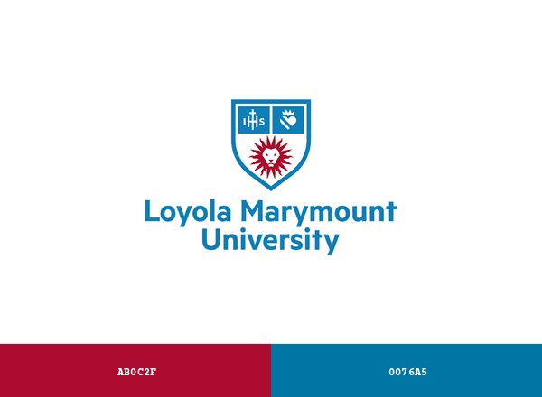 Loyola Marymount University brand color palette