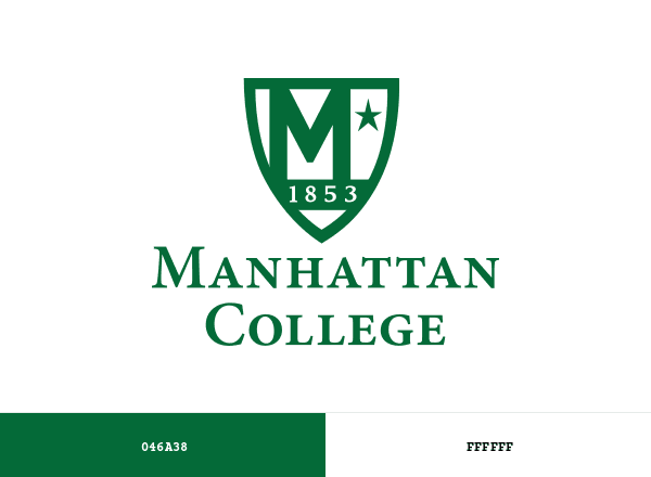 Manhattan College brand color palette