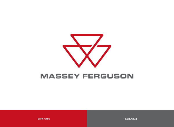Massey Ferguson brand color palette