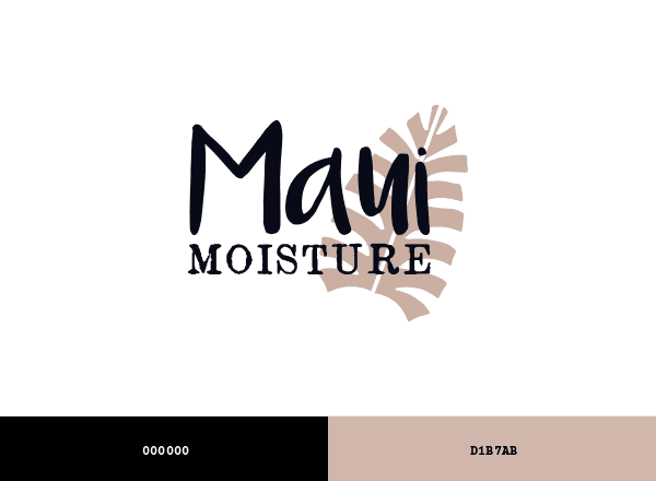 Maui Moisture brand color palette