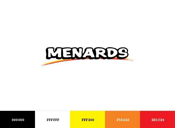 Menards brand color palette
