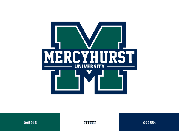 Mercyhurst Lakers brand color palette